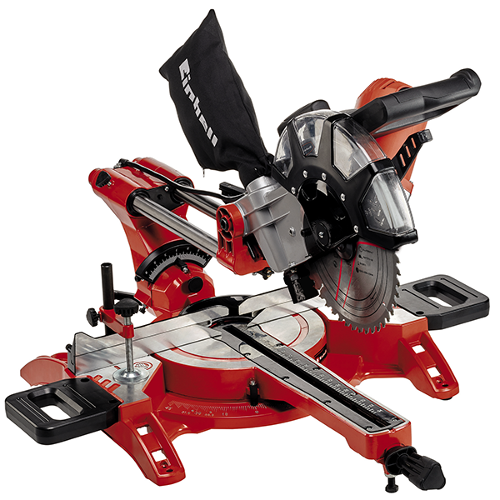 Пила торцовочная с протяжкой Einhell TC-SM 2534/1 Dual 2,1кВт 250х30мм