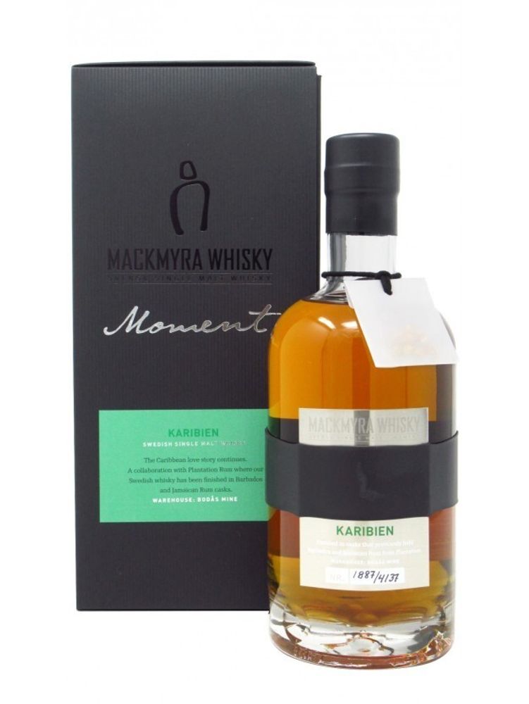 Виски Mackmyra Karibien Single Malt, 0,7 л.