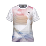 ОДЕЖДА ДЛЯ ТЕННИСА Девочки, Футболка HEAD TIE BREAK II  T SHIRT .