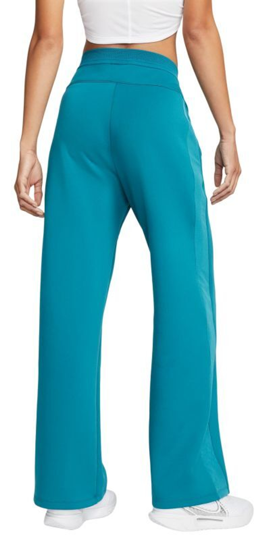 Женские теннисные брюки Nike Court Dri-Fit Basic Heritage Pants - green abyss