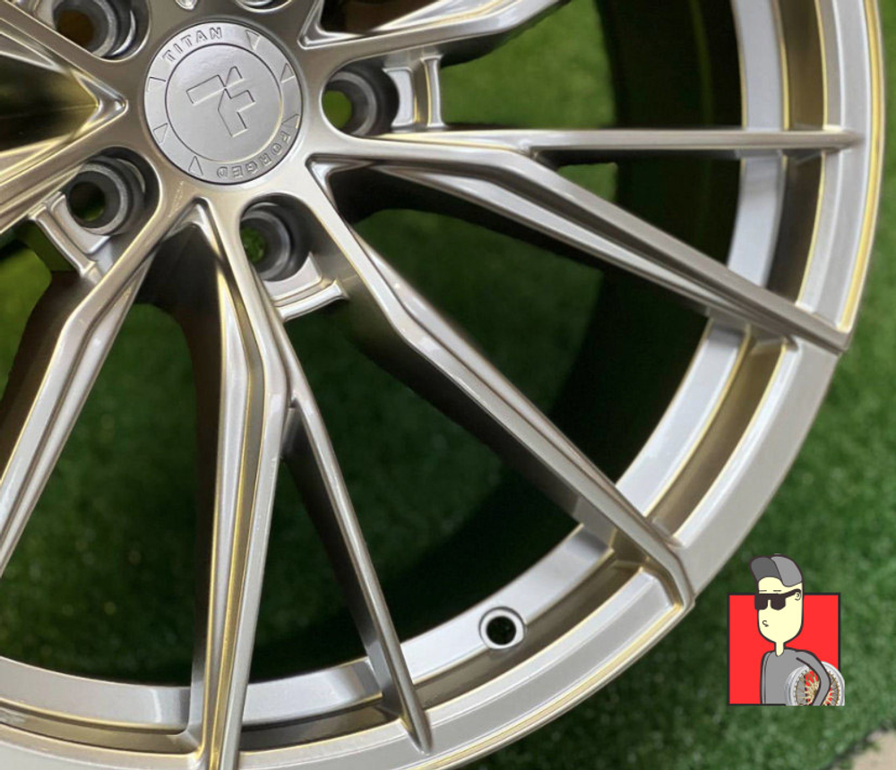 Комплект дисков Titan Forged F28 19x8.5/9.5 et30/33 5x120