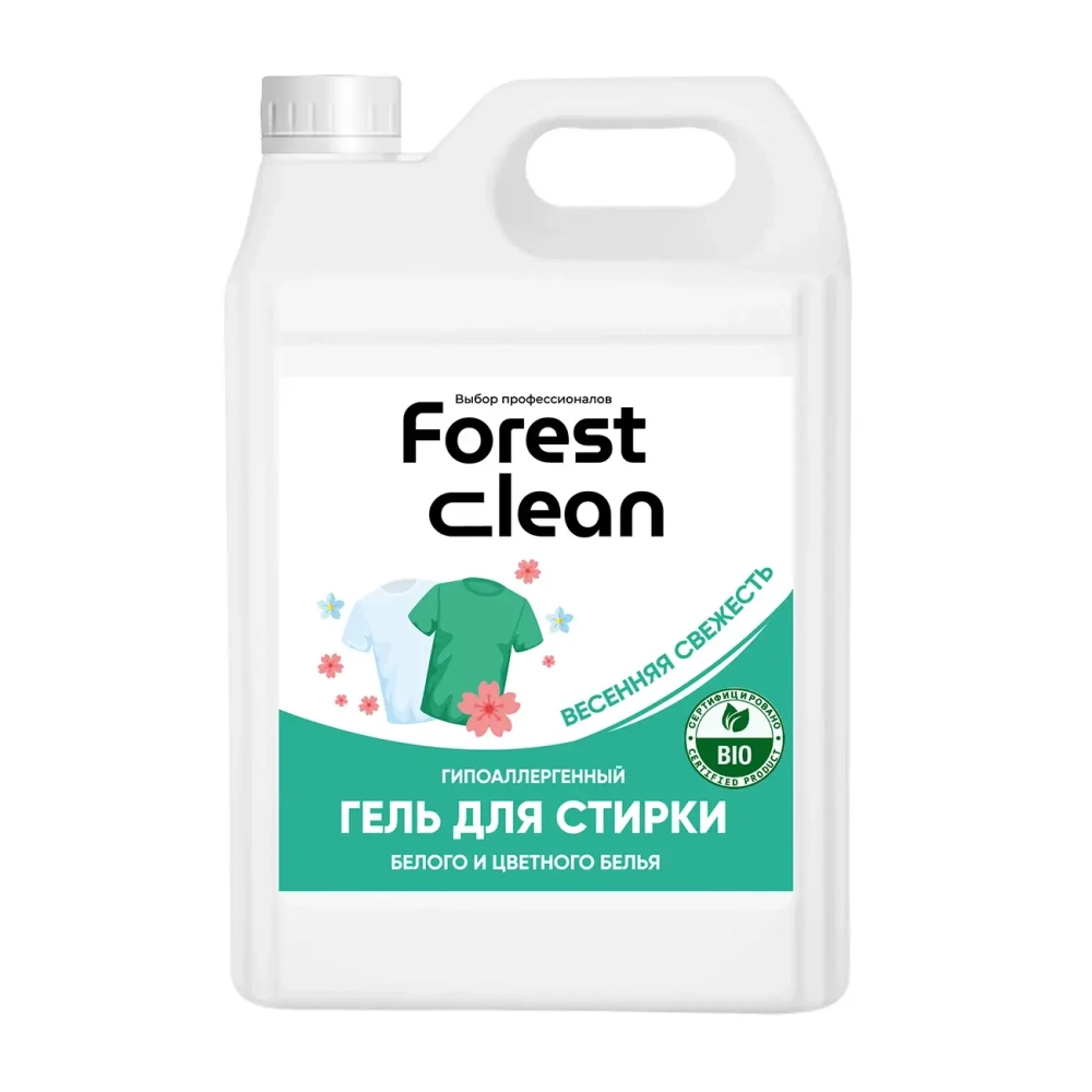 Гель для стирки цветного белья "Весенняя свежесть" 5 л Forest
