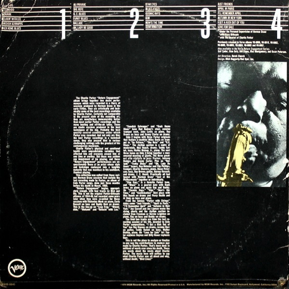 Charlie Parker / Verve Return Engagement (2LP)