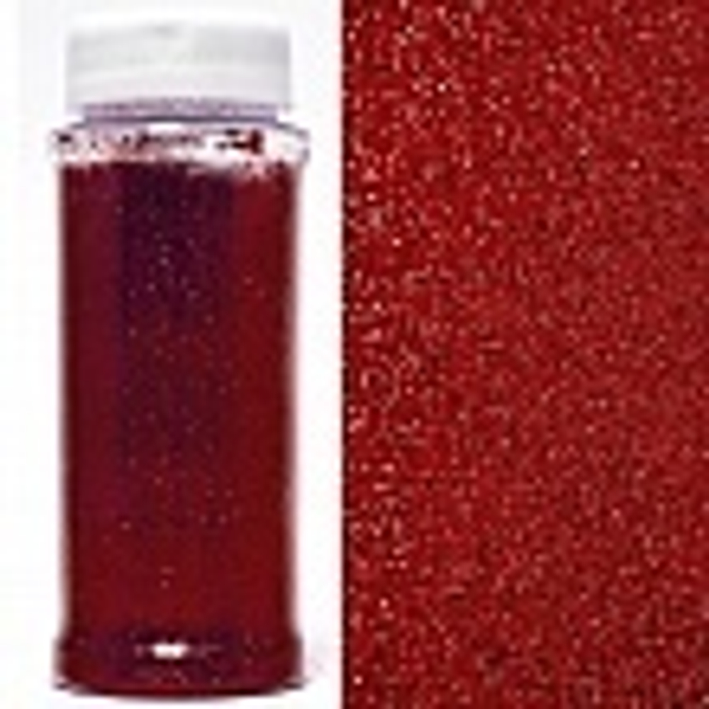 Конфетти фольга Шестиугольники, Красный, 90 г.