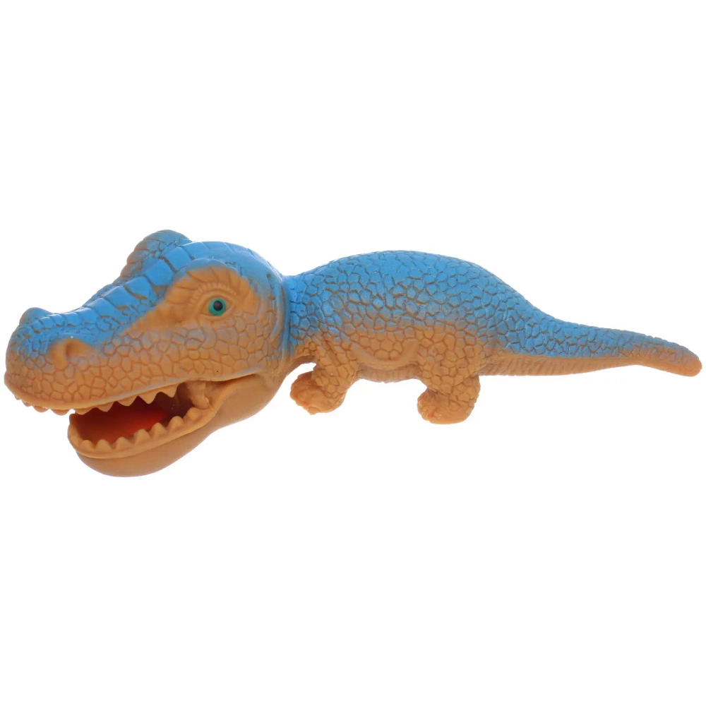 Игрушка «Динозавр», 21 см, сквиш с песком, микс
