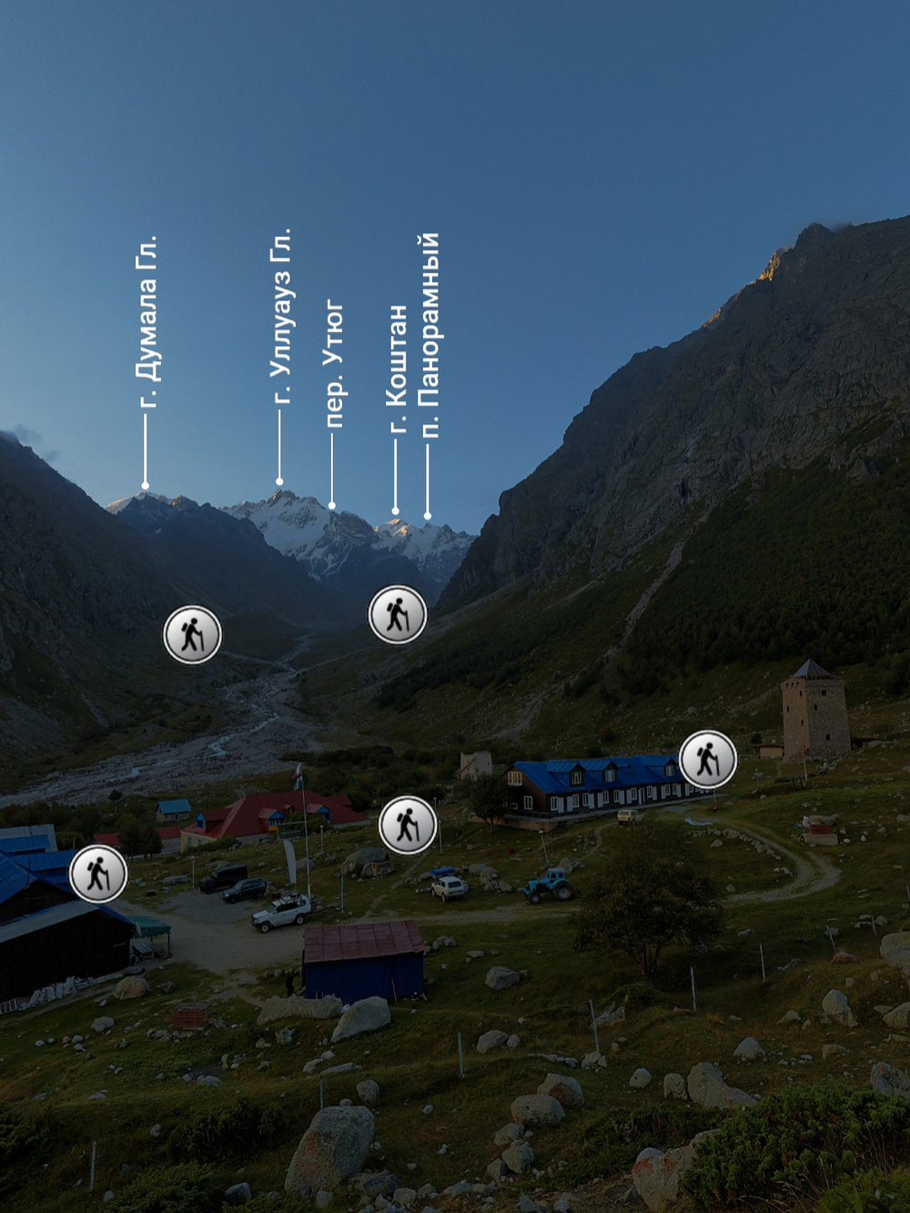 Путеводитель "Семейный трекинг в БЕЗЕНГИ"