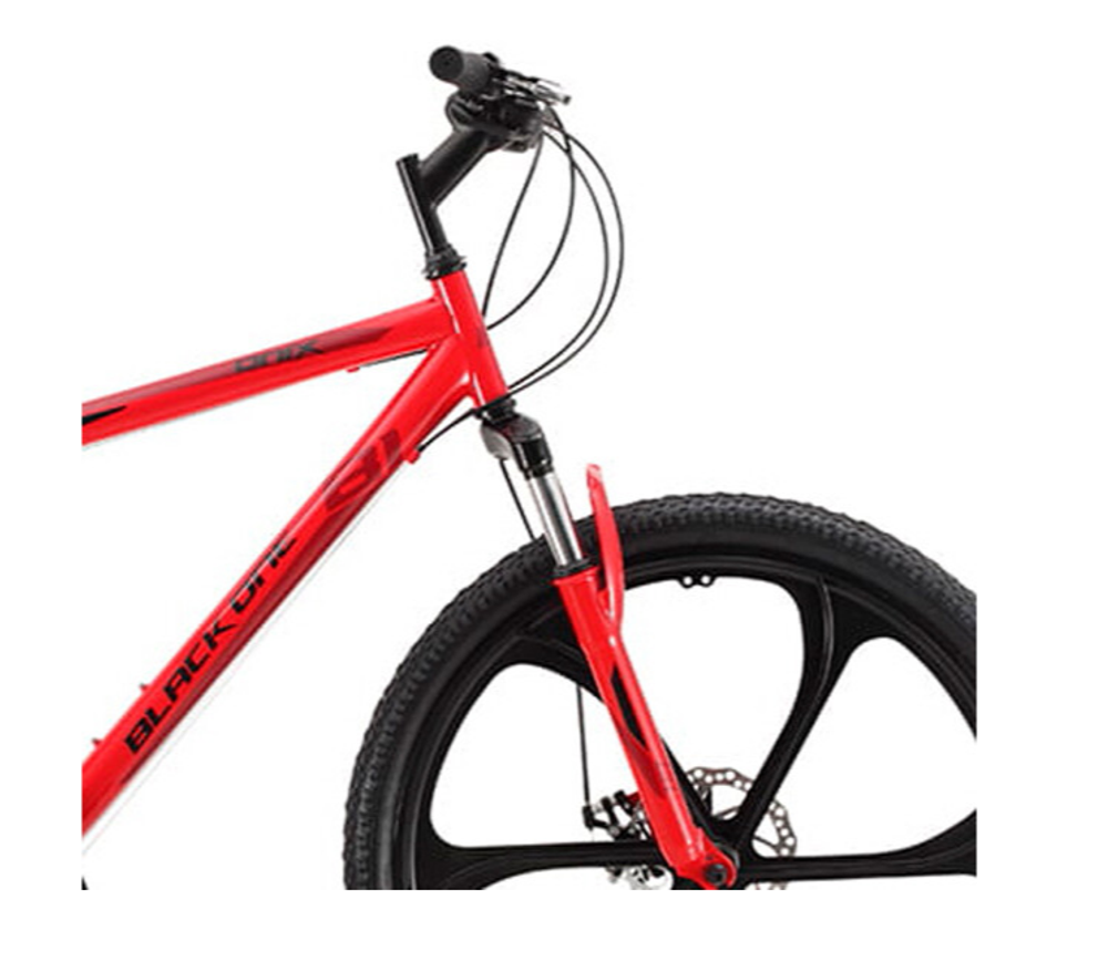 Велосипед 26" Black One Onix D FW красный/черный/красный 20"