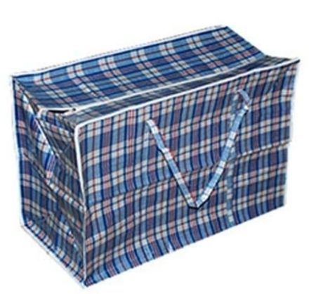 Сумка полипропиленовая 40+35х20см "Клетка" (1/10шт)