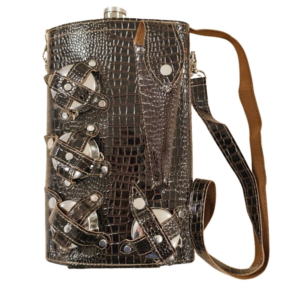 Подарочный набор из большой фляги с дополнительными предметами T64C