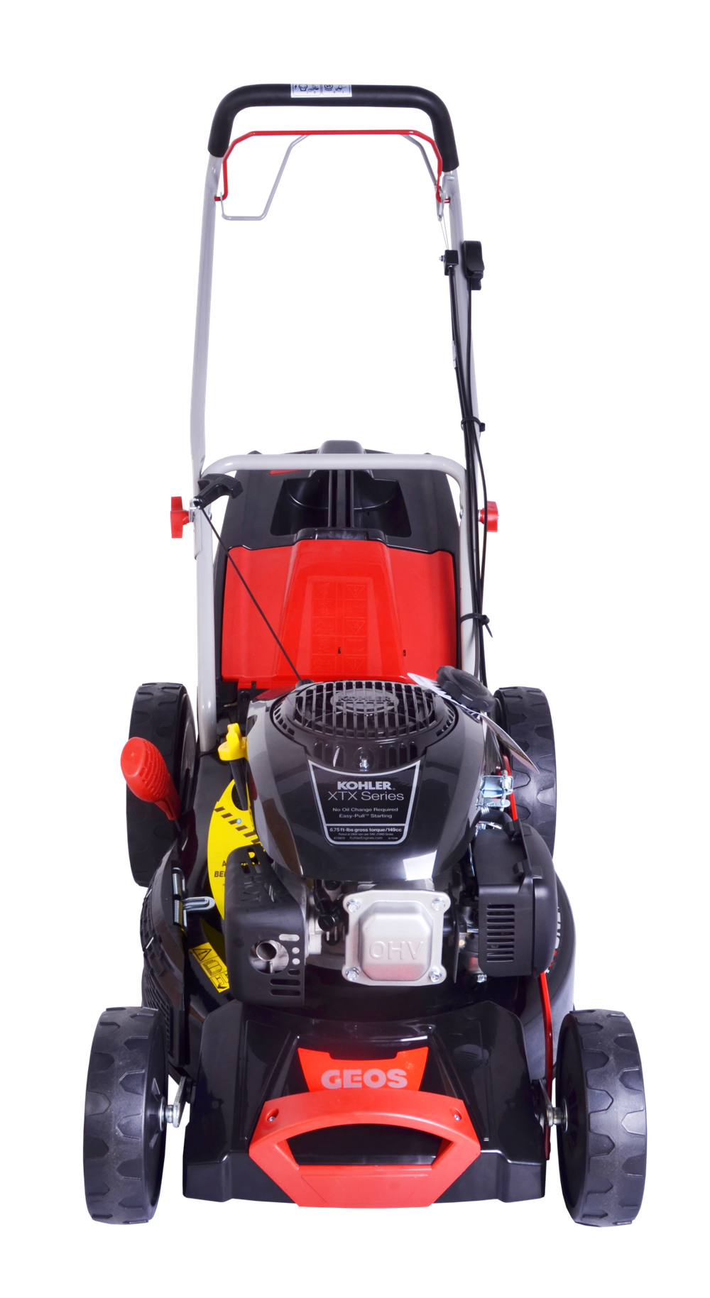 Газонокосилка бензо GEOS Classic 46 SP-K Plus самох. (дв. KOHLER, 2,4кВт, 46см, мульч, 65л)