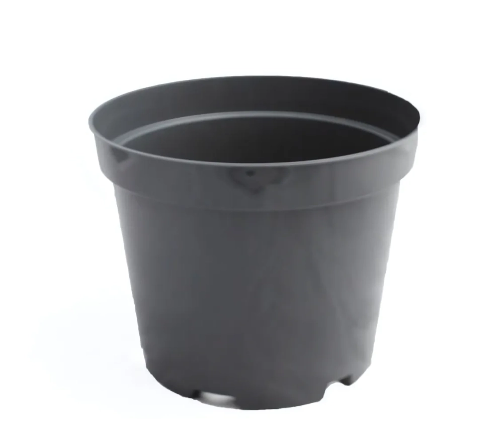 Горшок для рассады 3л d=16см h=14см круглый черный *60