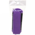 Расческа массажная складная с зеркалом, прямоугольная, цвет микс