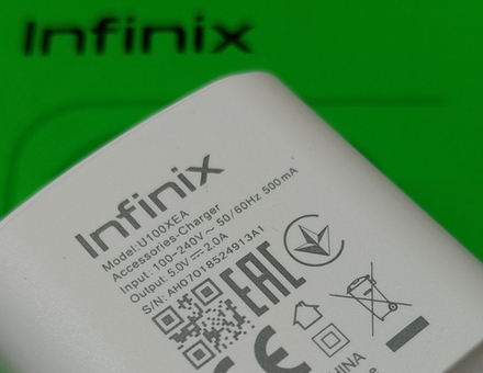 Блок питания (зарядное устройство) (Infinix ) (U100XEA) (10W) (ORIG-SP)