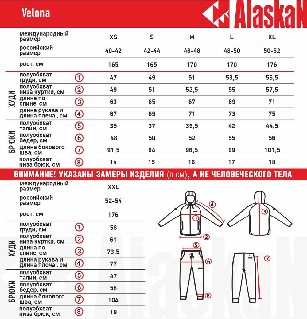 Флисовый комплект Alaskan Lady Velona желт./т.серый  XXL