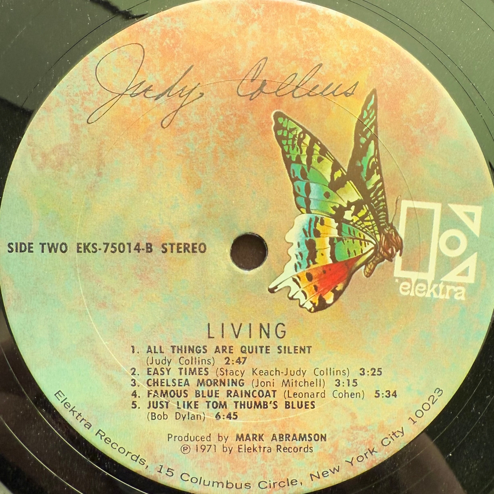 Judy Collins ‎– Living (США 1971г.)