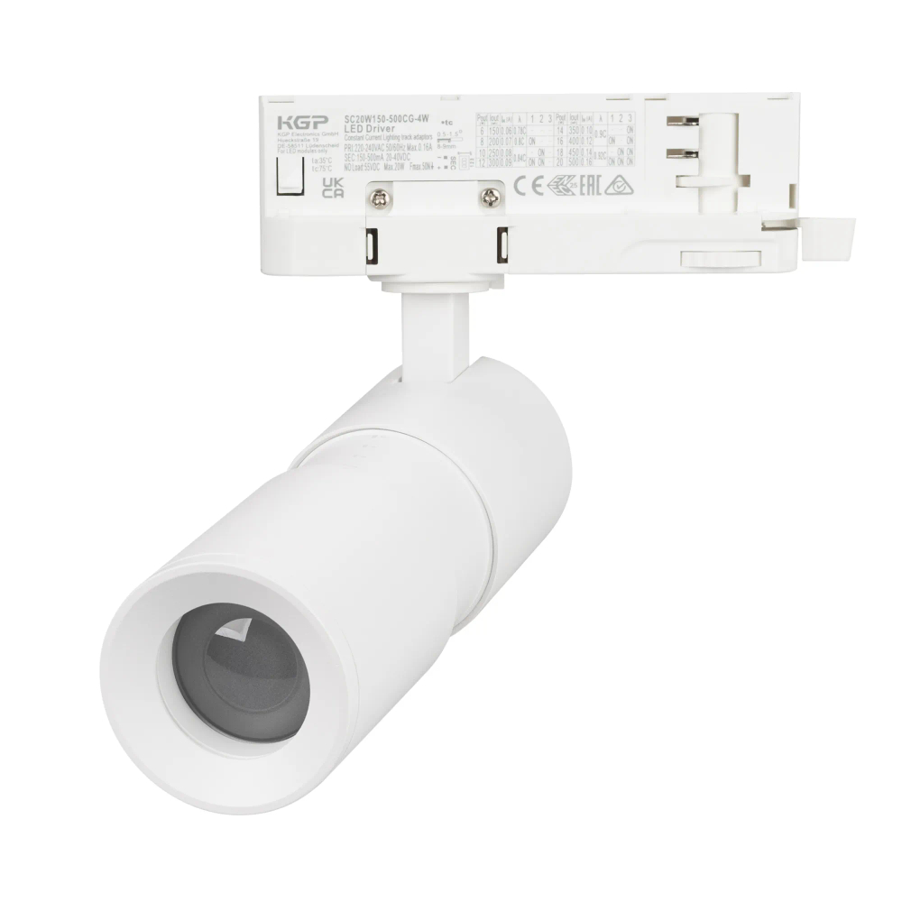 Светильник LGD-ARTEMIS-TRACK-4TR-R55-12W Warm2700 (WH, 8-80 deg, 230V) (Arlight, IP20 Металл, 5 лет) 062275