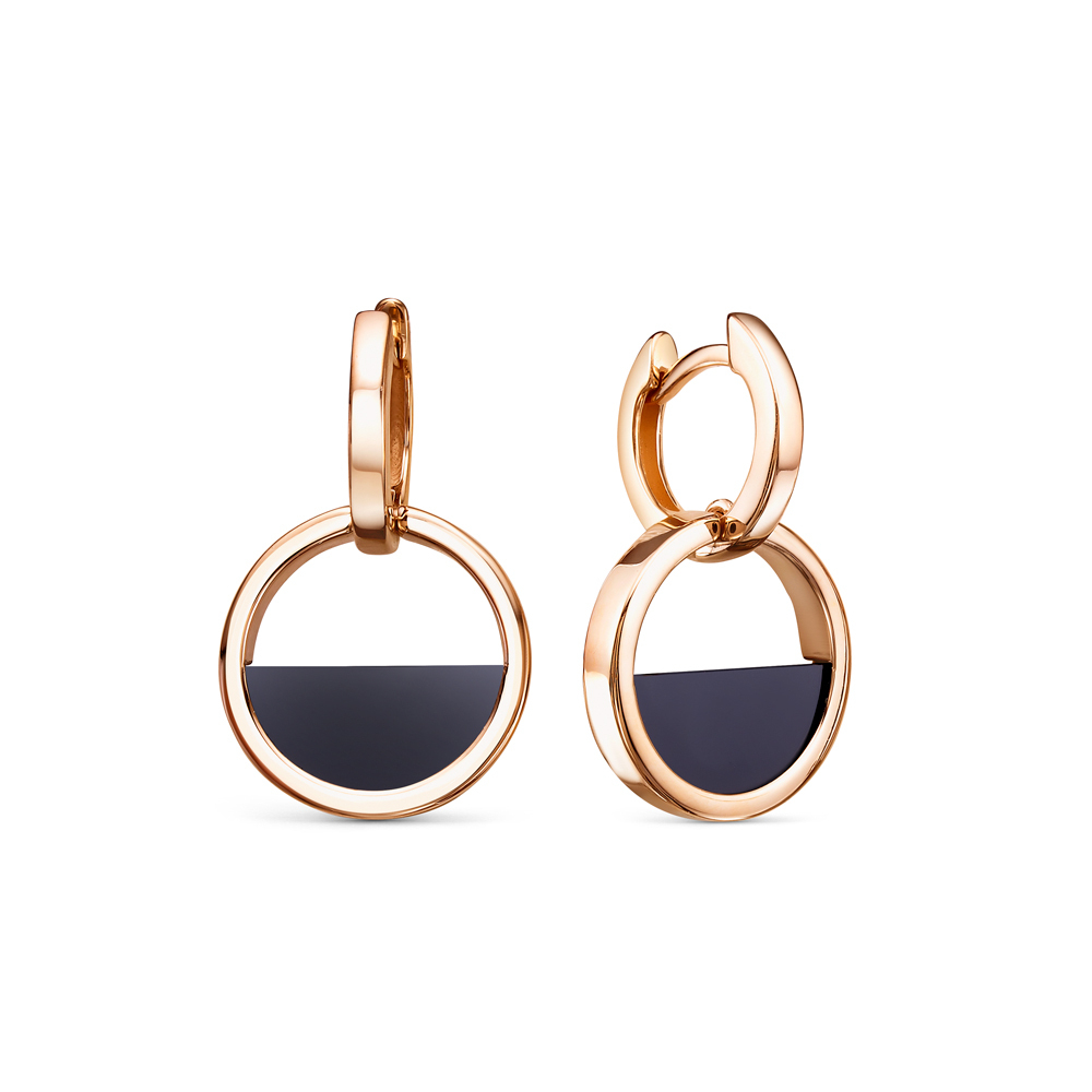 Серьги из золота 585 пробы