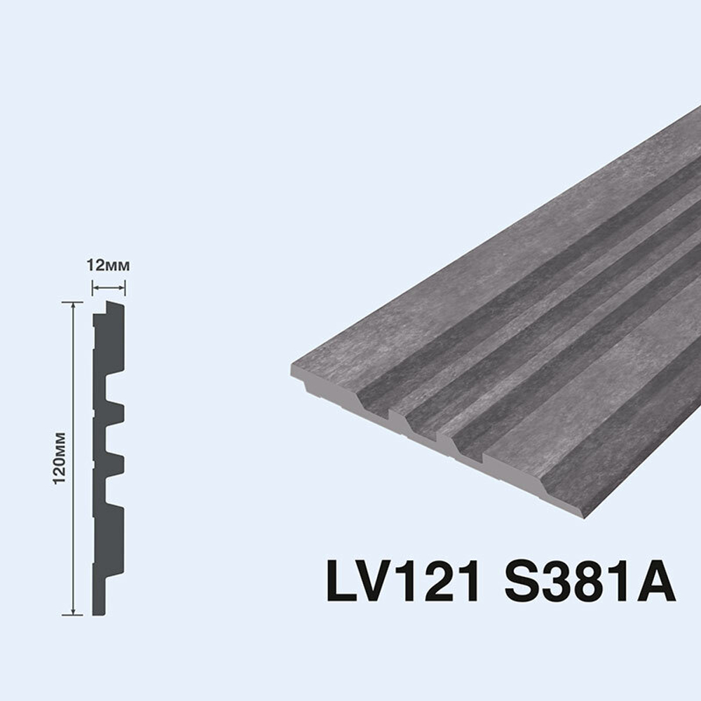 Панель декоративная Hi Wood LV121 S381A