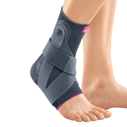 Бандаж голеностопный с дополнительным ремнем LEVAMED active левый