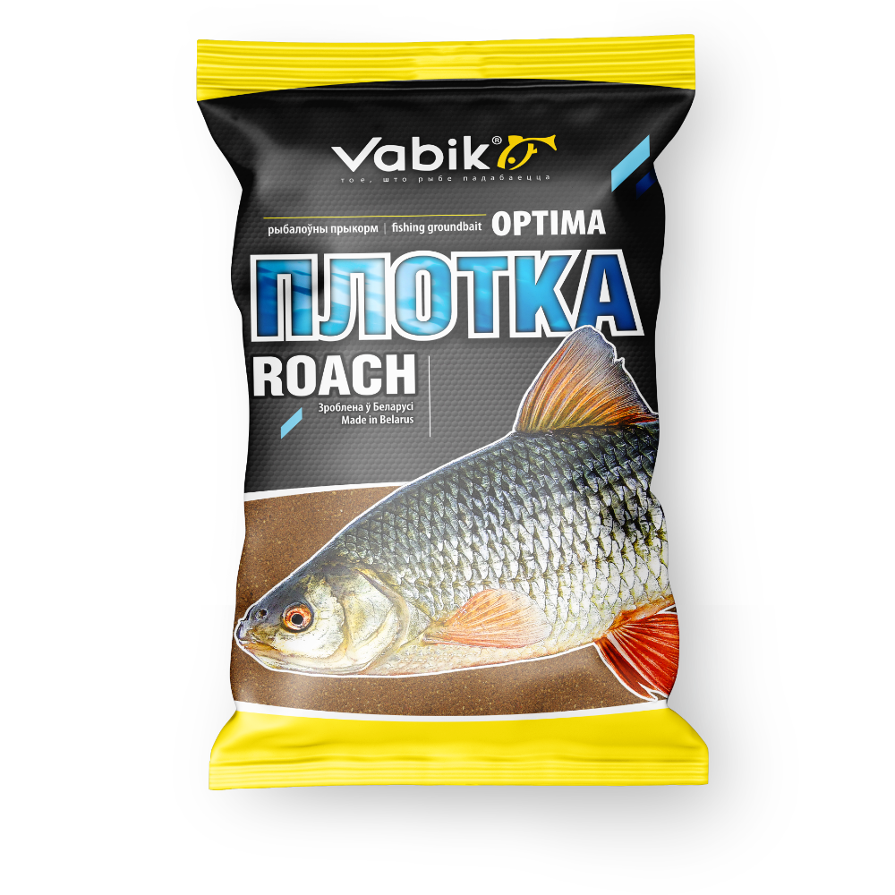 Прикормка Vabik Optima Roach "Плотва" коричневая), 1кг