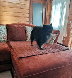 Пеленка многоразовая для животных gray 70х90 см (5-ти слойная)