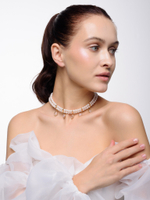 Колье "Glory pink" Gold