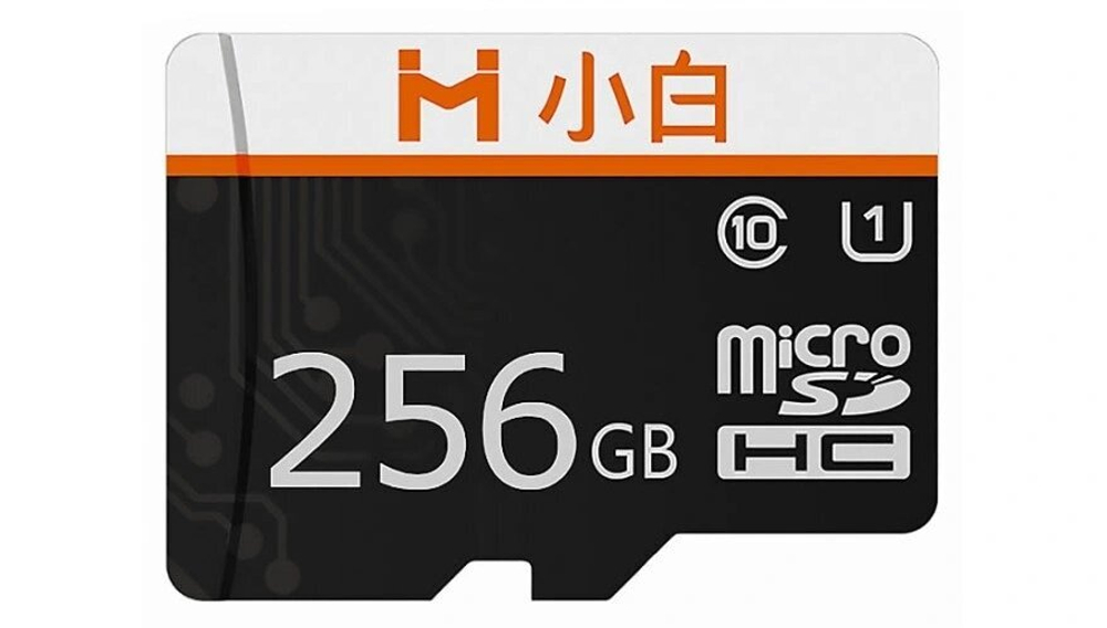 Карта памяти Imilab Xiaobai 256GB MicroSD Class 10 100 мб/с