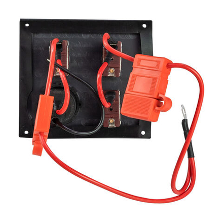 Панель бортового питания 3 переключателя, разъем прикуривателя, предохранители, серый корпус