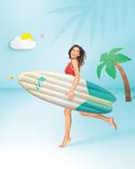 Плот надувной 178х69 Intex