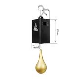 Kinetic Drop — кинетическая световая капля 130×250 мм с одной лебёдкой DMX
