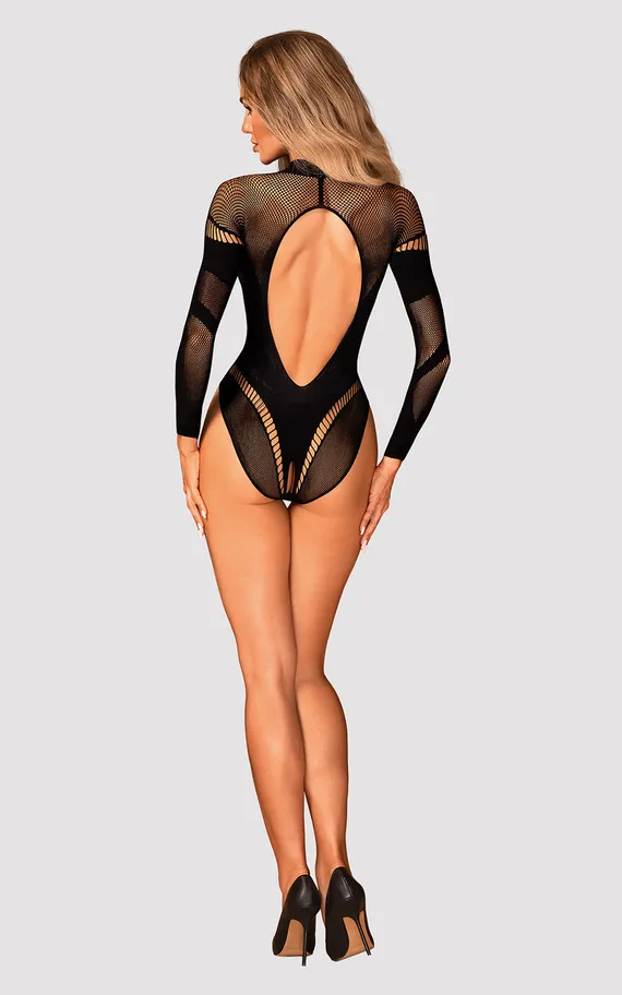 B 135 crotchless teddy