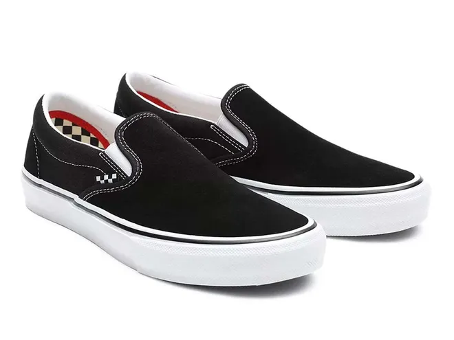 Кеды VANS Skate Slip-on Чёрно-белые