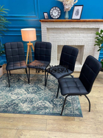 Стул «ЛОРД» черный экокожа