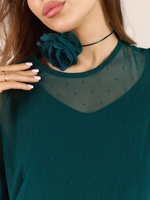 Платье Беседы под луной Изумруд