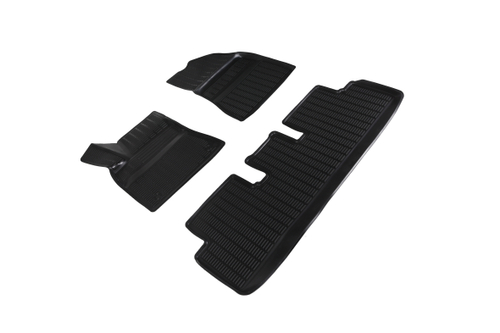 Полиуретановые коврики салона для Tesla Model 3 2017-н.в. Seintex.90906