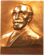 France, Alphonse Pinard Plaquette – Undated Bronze