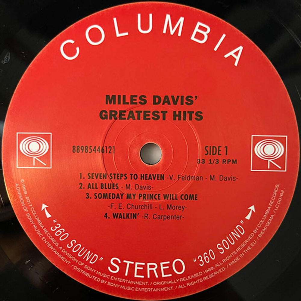 Miles Davis / Greatest Hits (LP)