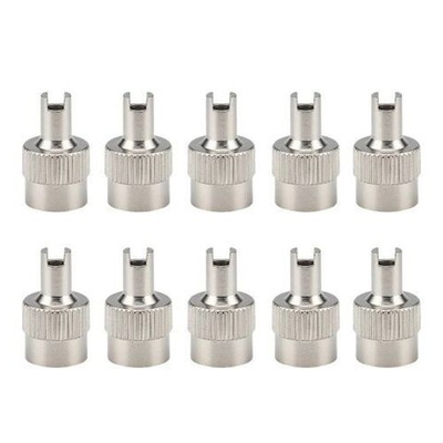 Колпачки медные на ниппель вентиль 10 штук