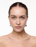 Серьги из аметиста