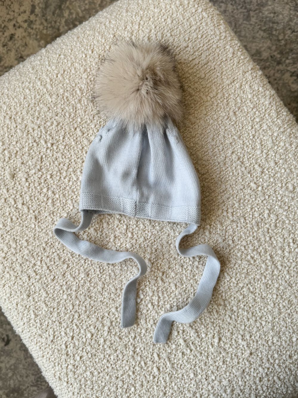 Шапка голубая, 68