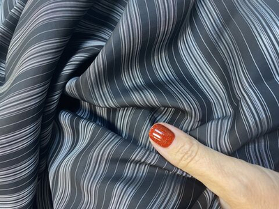 Ткань подкладочная с принтом (Италия) 50% вискоза 50% п.э ш-140см цена за 1 м