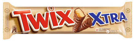 Шоколад Твикс экстра 82г