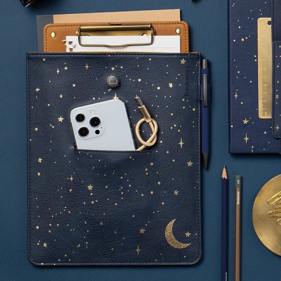 Bookaroo Books & Stuff Pouch - Moon & Stars