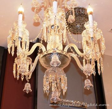 replica BACCARAT ZÉNITH CHANDELIER ( 6 lights + clear colour )