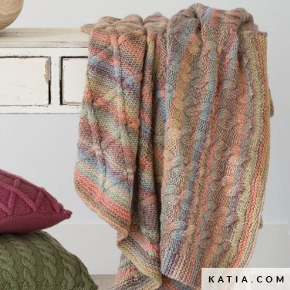 Пряжа для вязания Katia 53% шерсть 47% акрил