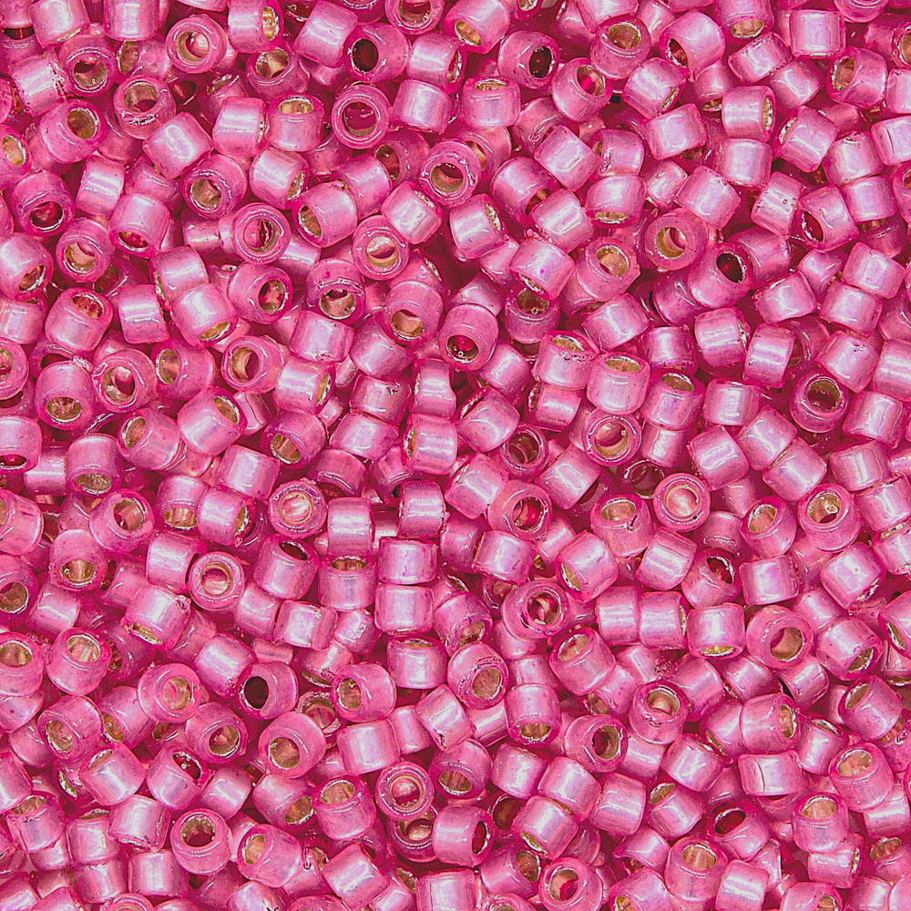 Японский бисер TOHO Treasure (№PF2107), с внутренним серебрением, полупрозрачный глянцевый