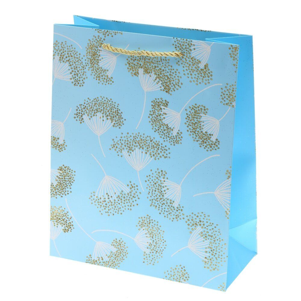 GAEM Пакет подарочный M (бумага 210г/м2, блок 12шт), L26 W12 H32 см, 4в.