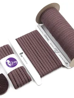 738 641/8 ОПТ Резинка отделочная Lauma Fabrics, 8 мм, перец 738