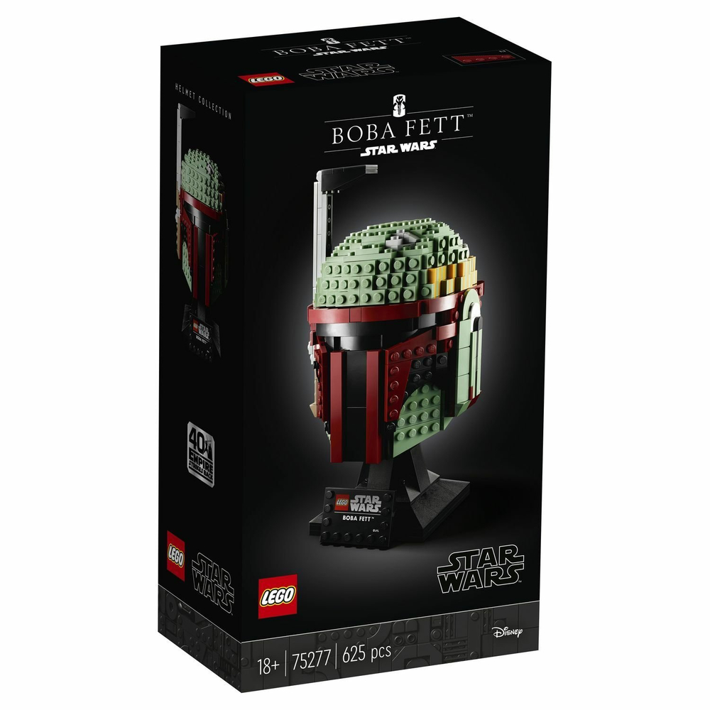LEGO Star Wars: Шлем Бобы Фетта 75277 — Boba Fett — Лего Стар ворз Звёздные войны