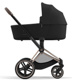 Коляска Cybex Priam IV Rosegold complete Cloud T Mirage Grey Plus Base T 3 в 1 Sepia Black
